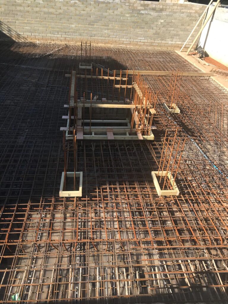 Finchley concrete frame start to finish