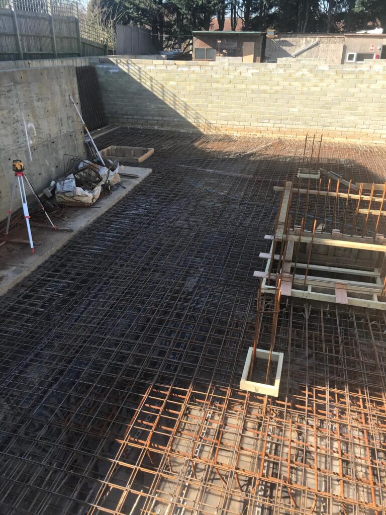 Finchley concrete frame start to finish