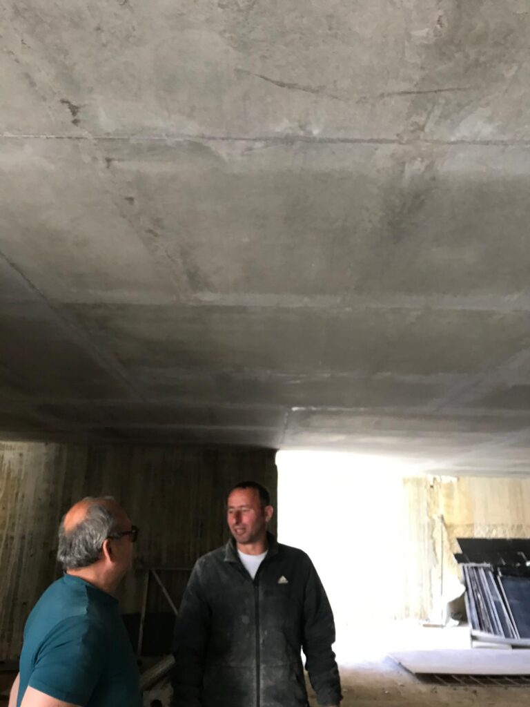 Finchley concrete frame start to finish