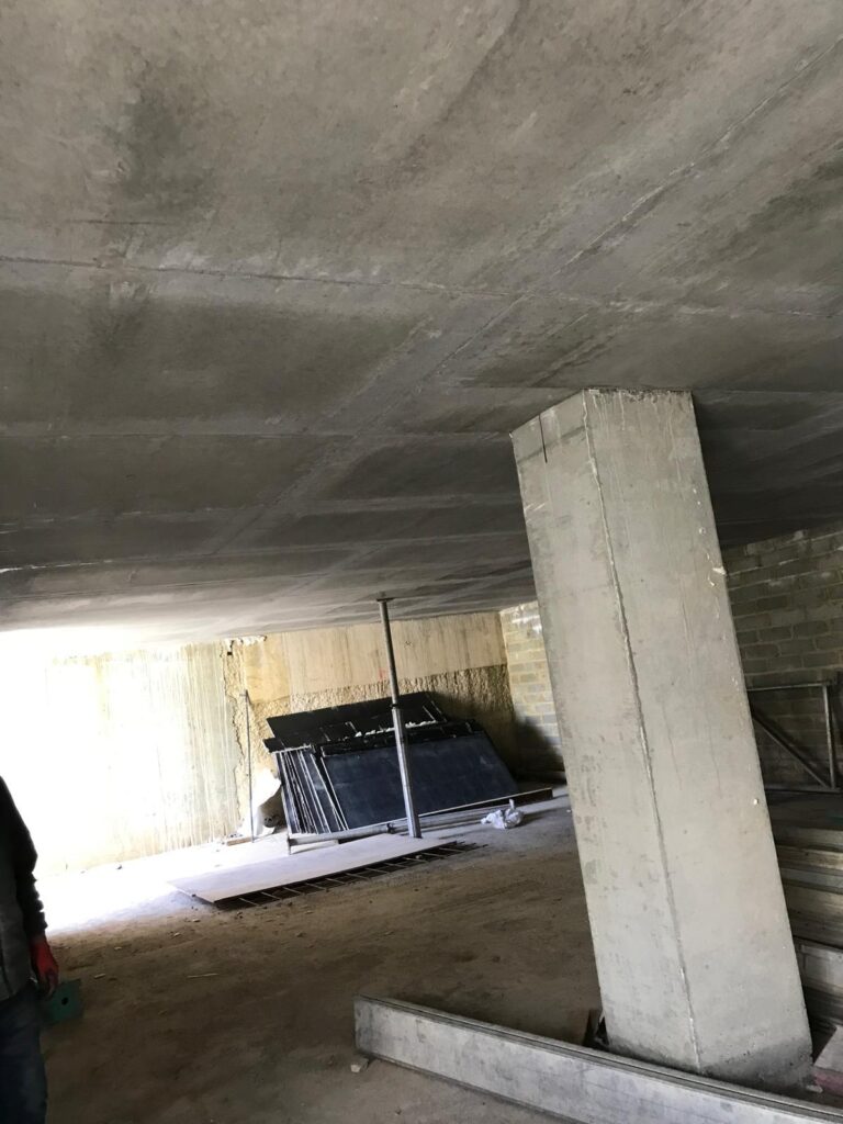 Finchley concrete frame start to finish