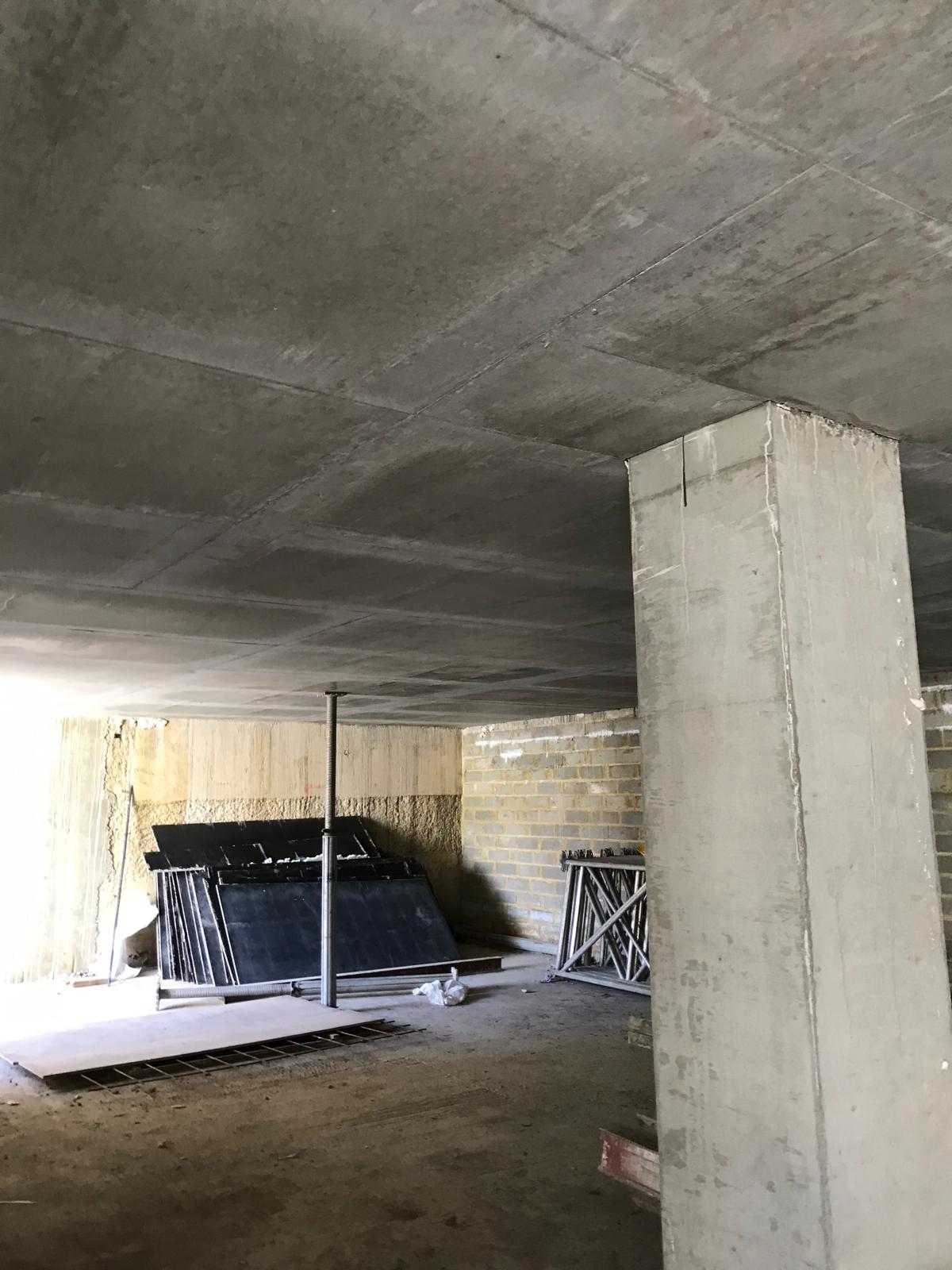 Finchley concrete frame start to finish