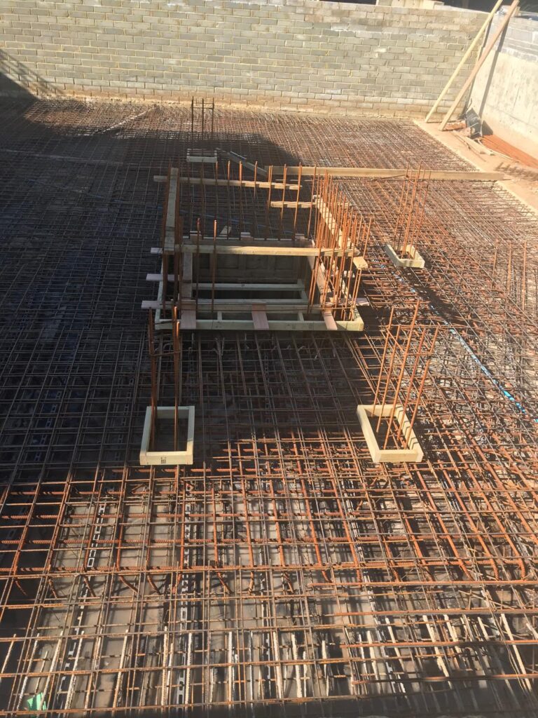 Finchley concrete frame start to finish