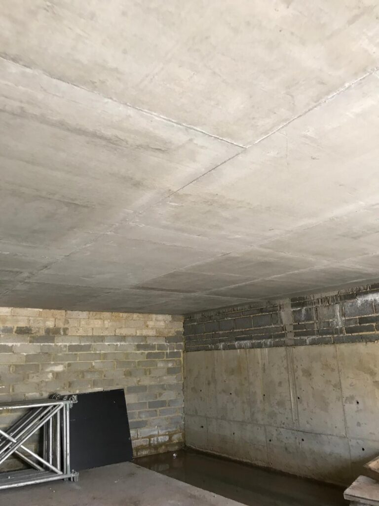 Finchley concrete frame start to finish